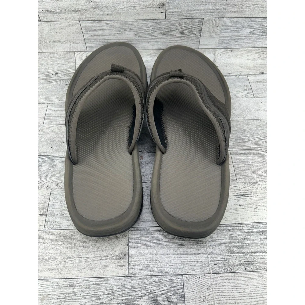 Teva Katavi 2‎ Men Thong Sandals Brown Suede Hiking Flip Flops 1002432 Size 14